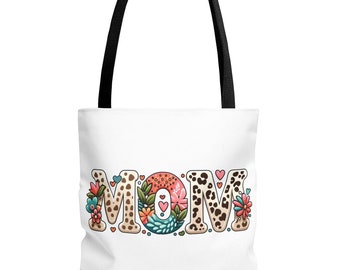 Sac fourre-tout fleuri pour maman, cadeau pour la fête des mères