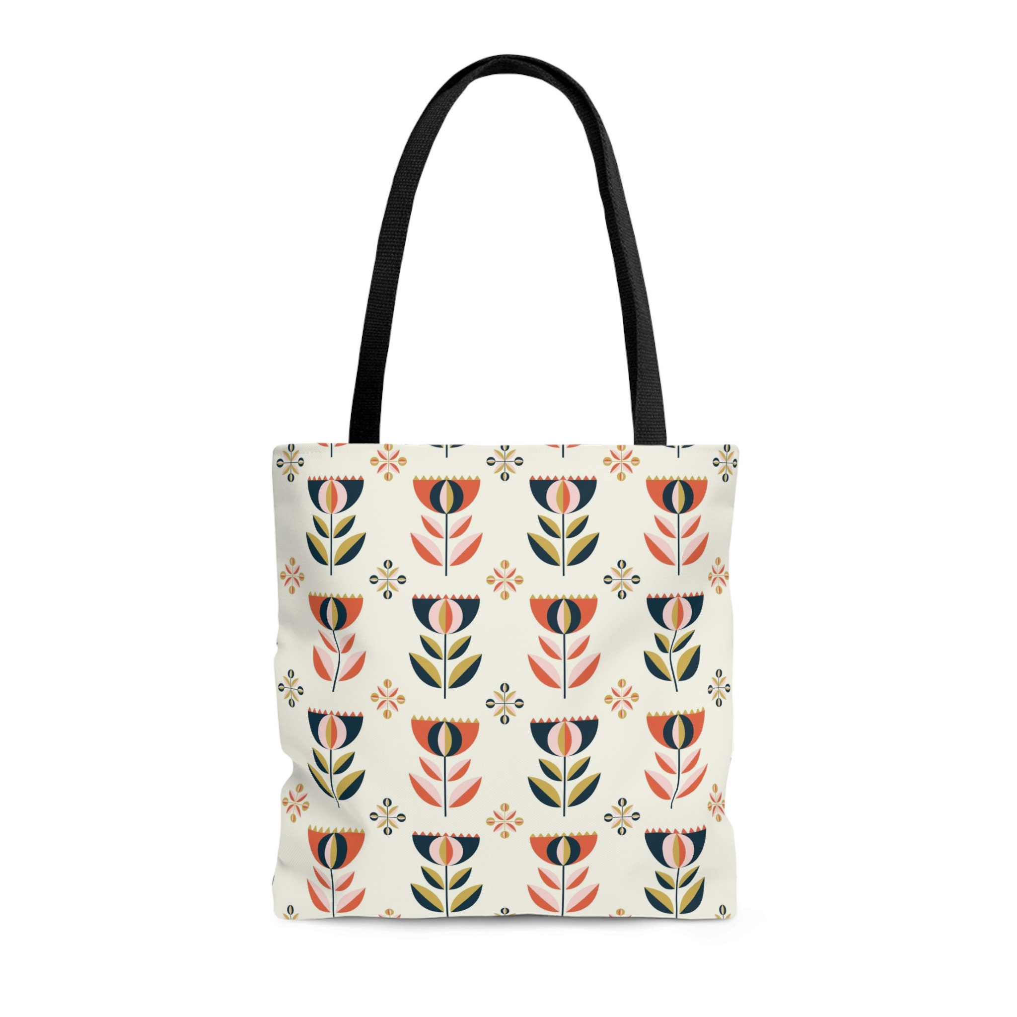 Swedish Pattern Print Backpack main image 1