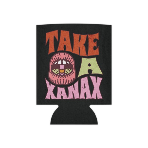 Take A Xanax RHONY Can Cooler, Bravo TV Merch, Real Housewives of New York Koozie, Ramona, Scary Island, Countess Luann, Sonja, Dorinda