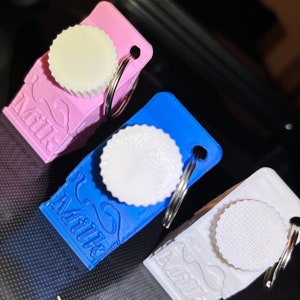 Keychain Lactaid Pill Holder Bottle