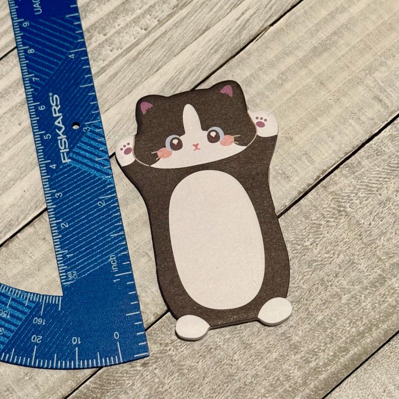 Cute Cat Shaped Sticky Notes (select Your Own), Cat Lover Gift, Cat Mom ...