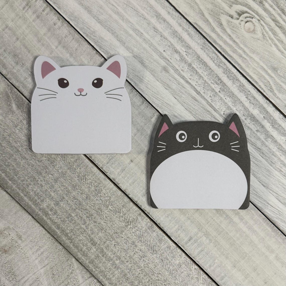 Cute Cat Shaped Sticky Notes (select Your Own), Cat Lover Gift, Cat Mom ...