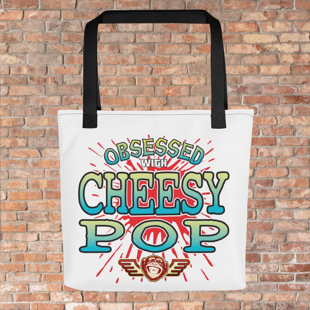 Chezzy Present Cheesy Pop Tote Bag / Fun Gift + Birthday Present - Etsy