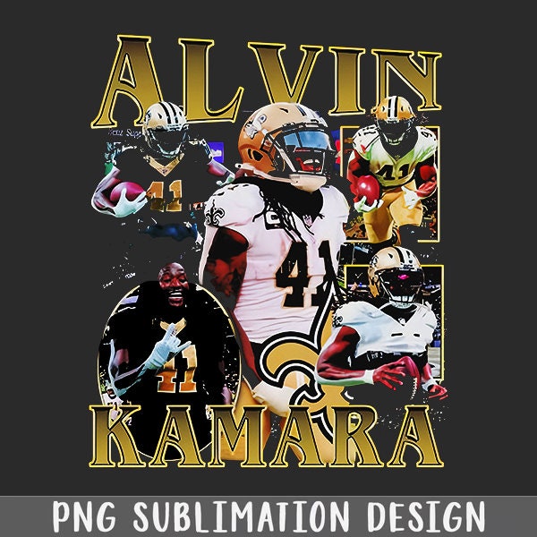 Alvin Kamara AK41 Poster Design