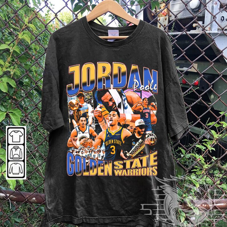 90s Vintage Jordan Poole Basketball Player Unisex T-Shirt – Teepital –  Everyday New Aesthetic Designs