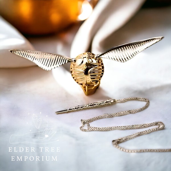 Boîte de bague de fiançailles Golden Snitch Boîte de bague de mariage Harry Potter Boîte de proposition de porteur d'anneau