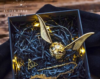 Golden Snitch Ring Box Engagement Ring Box Ring Bearer Proposal