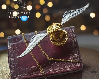 Golden Snitch Ring Box - Wizarding World Proposal Box for Engage Ring