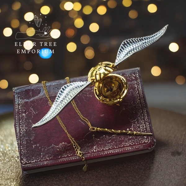 Golden Snitch Ring Box - Wizarding World Proposal Box for Engage Ring