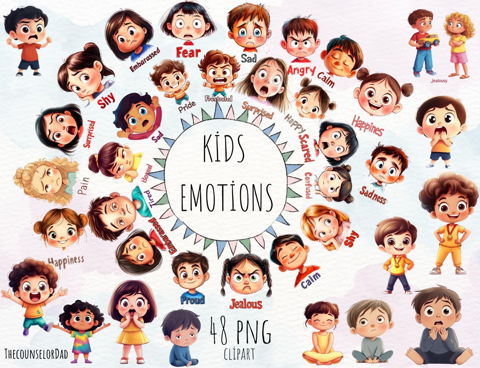 Emotions Clipart For Teachers
