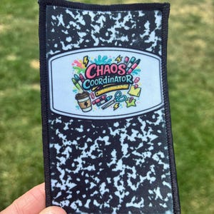 Chaos Coordinator Patch, Teacher Patch, School Staff Patch, Classroom Patch, Funny Teacher Gift, Back To School Patch