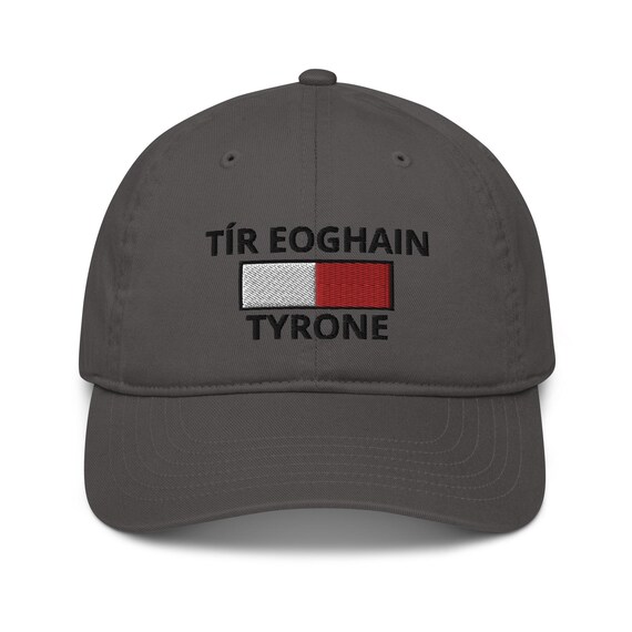 Embroidered Tyrone Hat Organic Cotton Irish County Colors - Etsy display picture 3