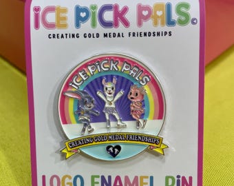 Ice Pick Pals - Logo - Enamel Pin