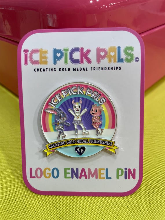 Ice Pick Pals - Logo - Enamel Pin