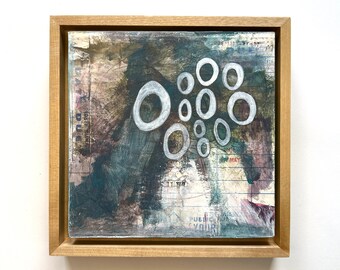 Balance No. 13 // Sarah Scott// Original Malerei abstrakt // Serie // Wandbild // Wohndeko // Galeriewand // kleines Kunstwerk