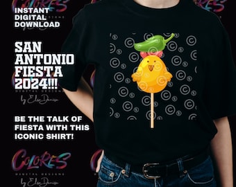 San Antonio Fiesta 2024 PNG, Parade Shirt Design (Digital Download)