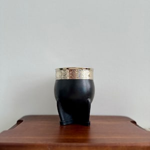Mate Argentino gourd cup IMPERIAL PREMIUM pumpkin + Alpaca bulb