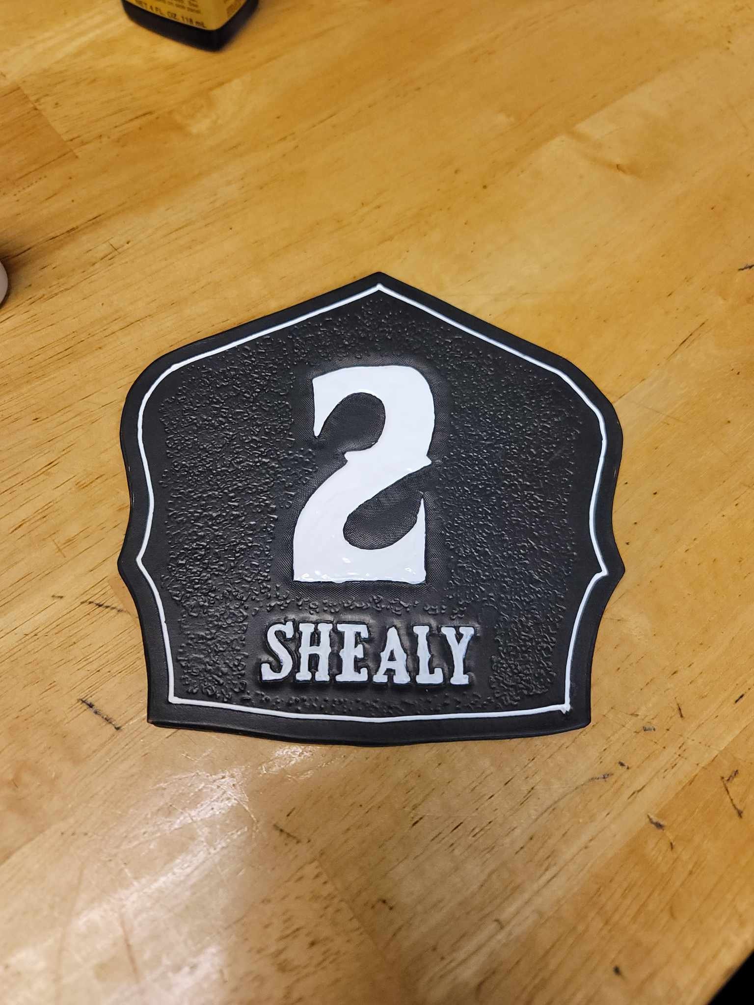 Custom Leather Helmet Shield Etsy