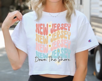 New Jersey Shore Shirt New Jersey Gift Shirt Down The Shore East Coast Beach Shirt Gift for Her NJ Shore Shirt Jersey Shirt Ocean Lover Gift