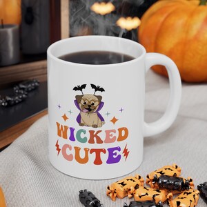 Halloween Coffee Mug Halloween Costume Mug Halloween Office Gift Mug Halloween Dog Costume Mug Dog Mom Gift Mug Ceramic Mug 11oz