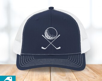 Golf Hat, Sporty Golfer Cap, Golfing Headwear