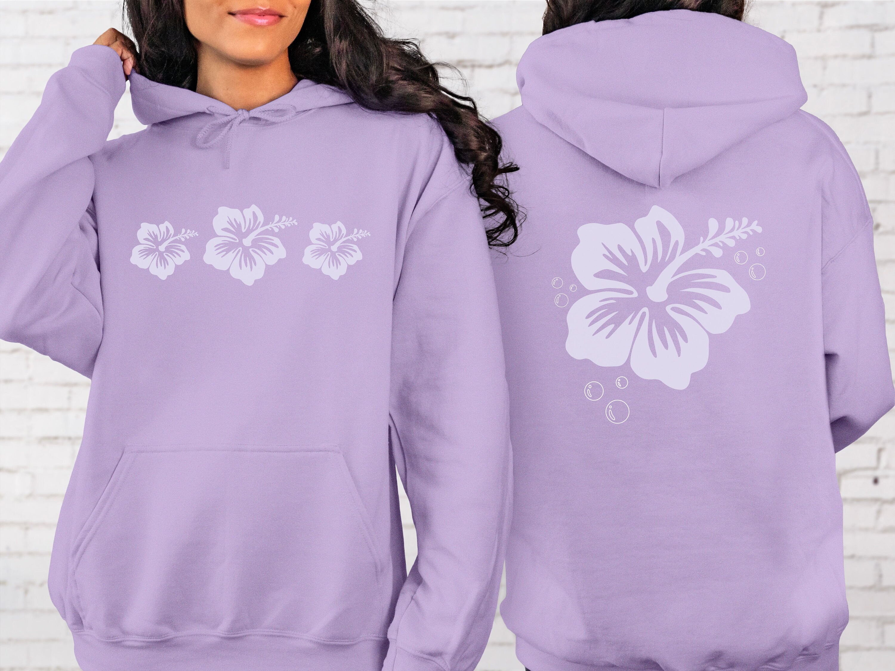 Exotic Hibiscus Flower Hawaiian Print Men's Zip Up Hoodie