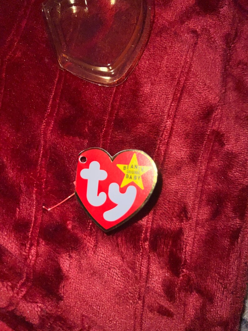 Ty Beanie Baby hoppity the Bunny 1996 PVC multiple Errors - Etsy