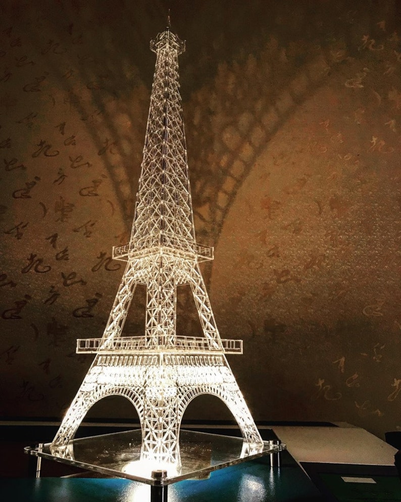 Laser Cut Eiffel Tower Template in 5 Sizes, Acrylic Eiffel Tower Laser Cut Eiffel Tower Template in 5 Sizes, Acrylic Eiffel Tower