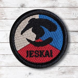 Jeskai - Magic the Gathering - geborduurde opstrijkpatch