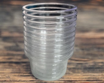 Reusable feeding cups