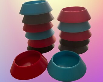 Medium non-spill water/food dish for reptiles
