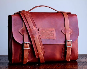 Horween Dublin Leather Satchel