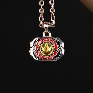 Pendentif en argent, Rangers, pièce de monnaie dragon, pièce de monnaie tigre blanc, Tommy Legacy, pendentif cadeau