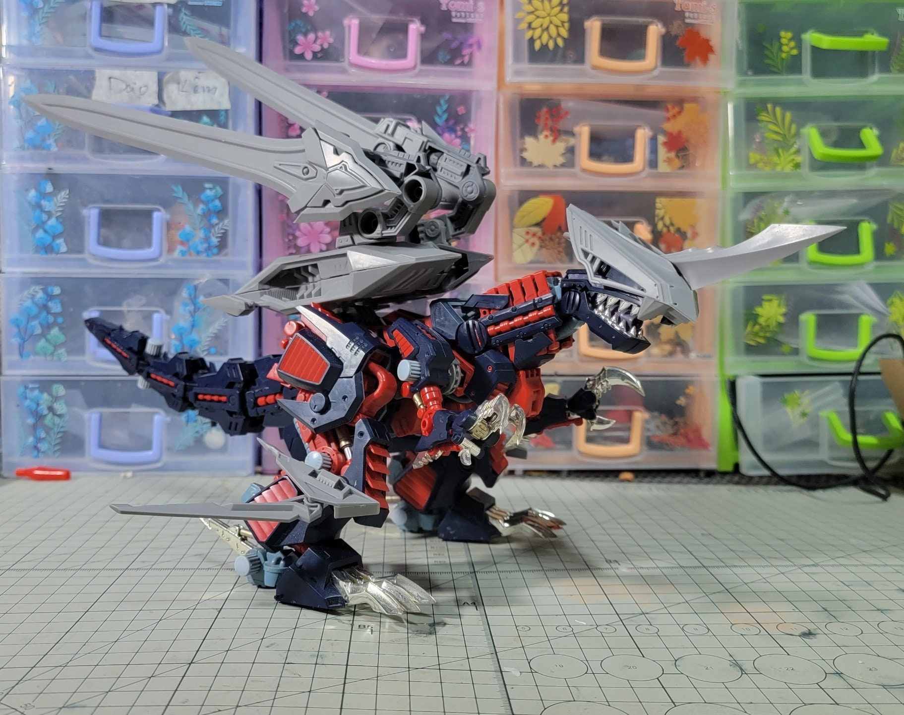 ゾイド HMM-ジェノリッター-ガガレキット-ガレージキット-限定50