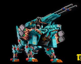 Zoids - HMM - Konig Wolf - Verde Fang -Twotoys