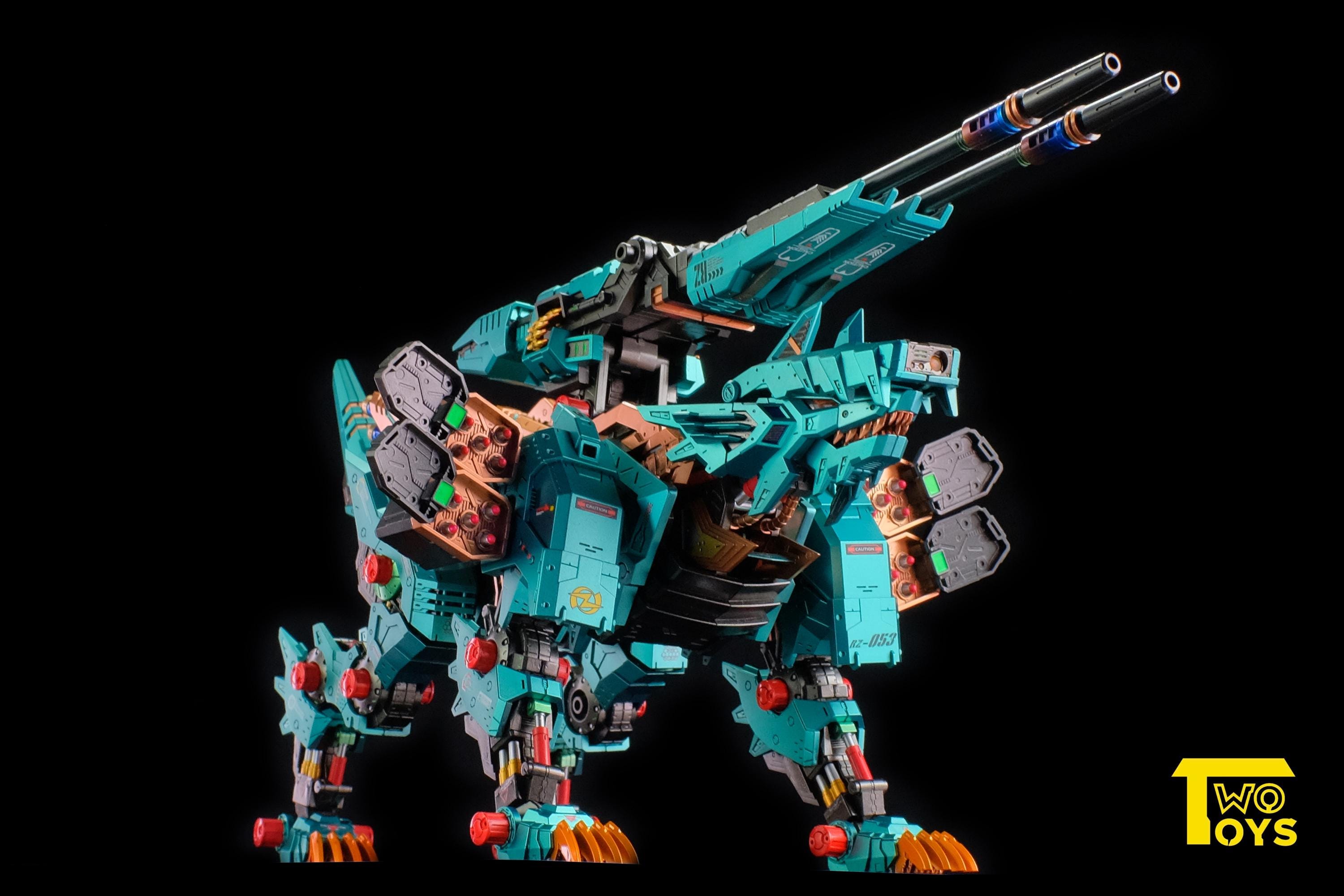 Zoids - HMM - Konig Wolf - Verde Fang -twotoys - Etsy