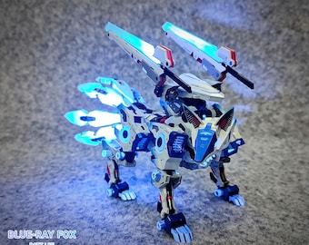Zoids HMM Blue Ray Fox (Custom Painted)