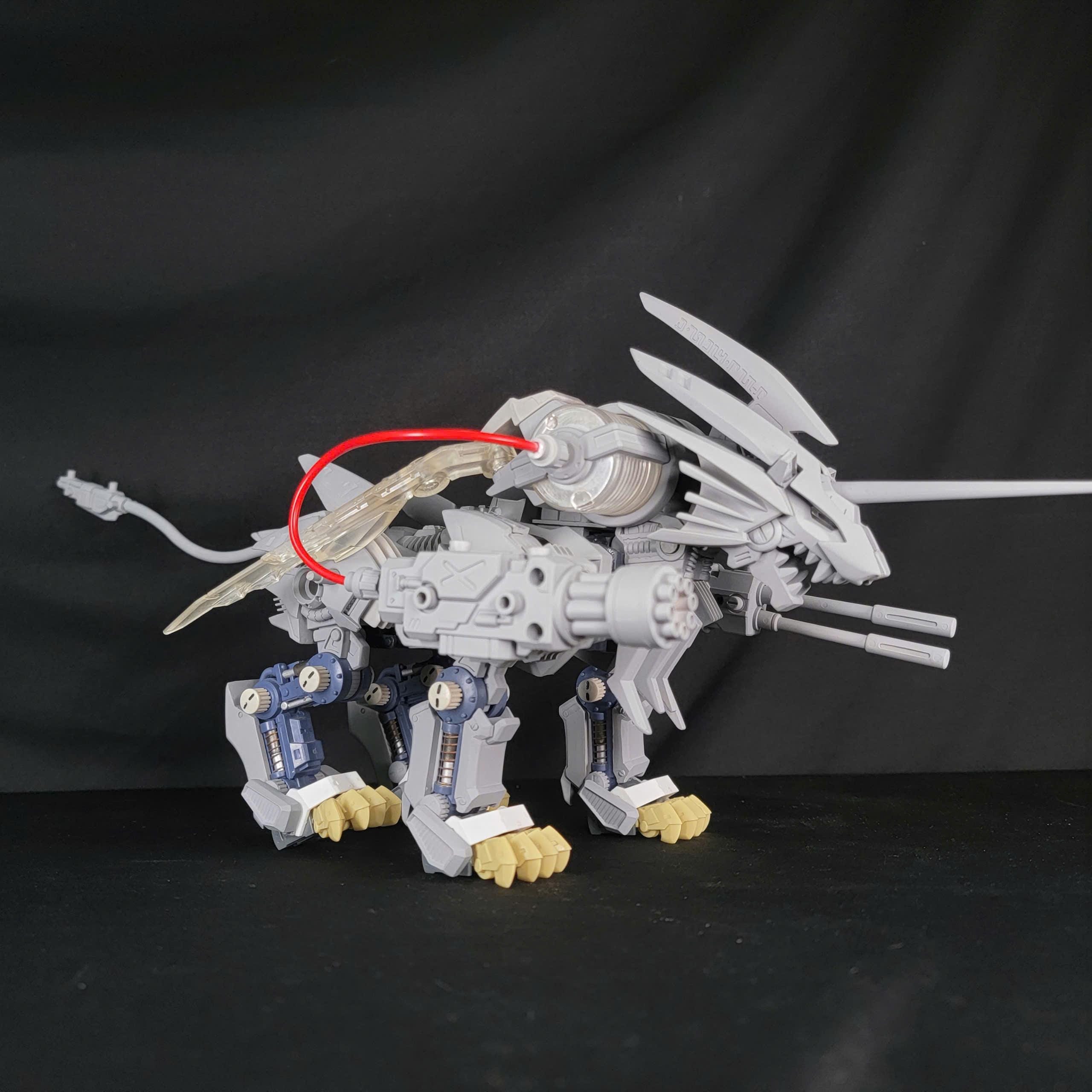 ゾイド HMM-エナジーライガー-ガガーレキット-ガレージキット-限定50