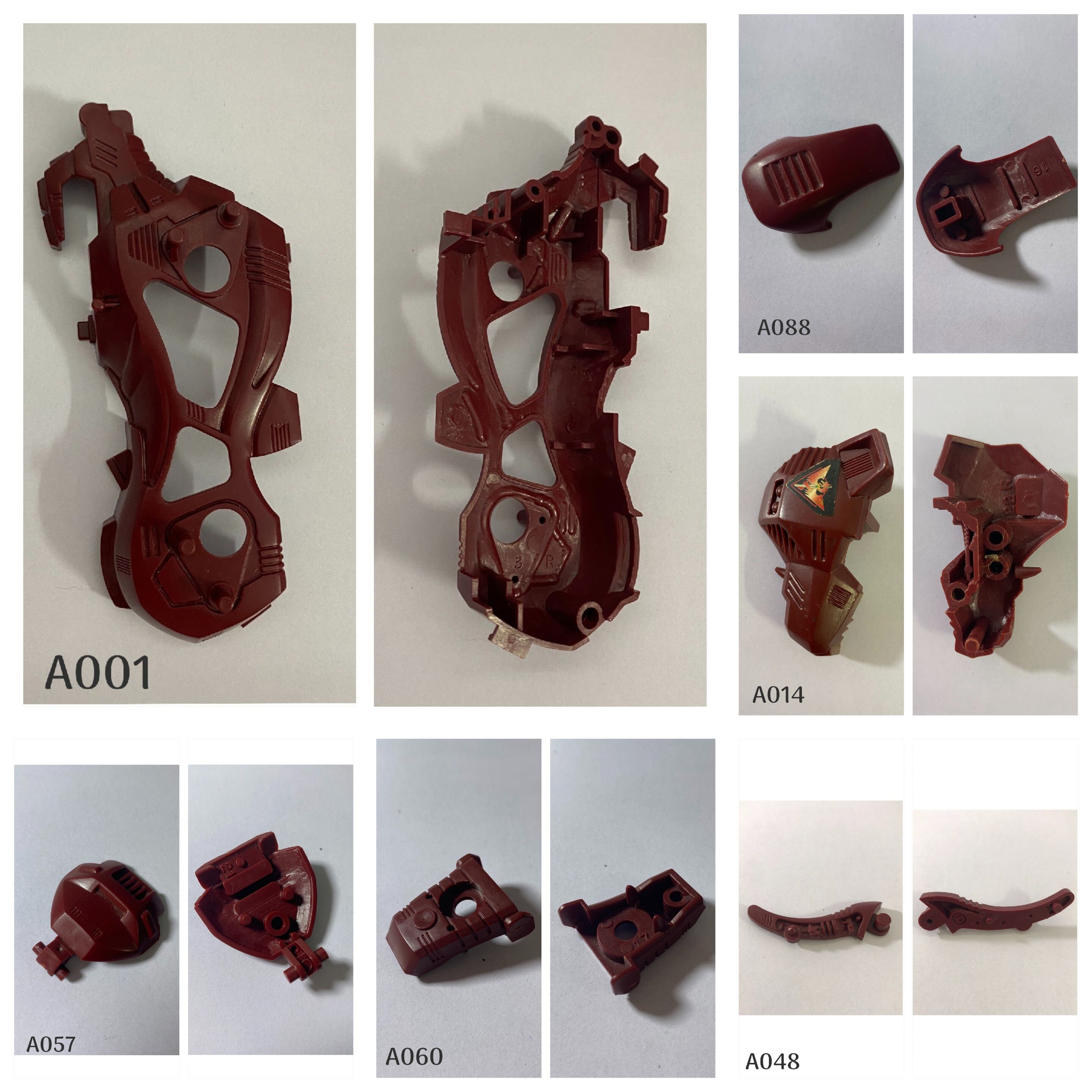 Zoids Saber Tiger/sabre Tiger Replacement Parts Etsy