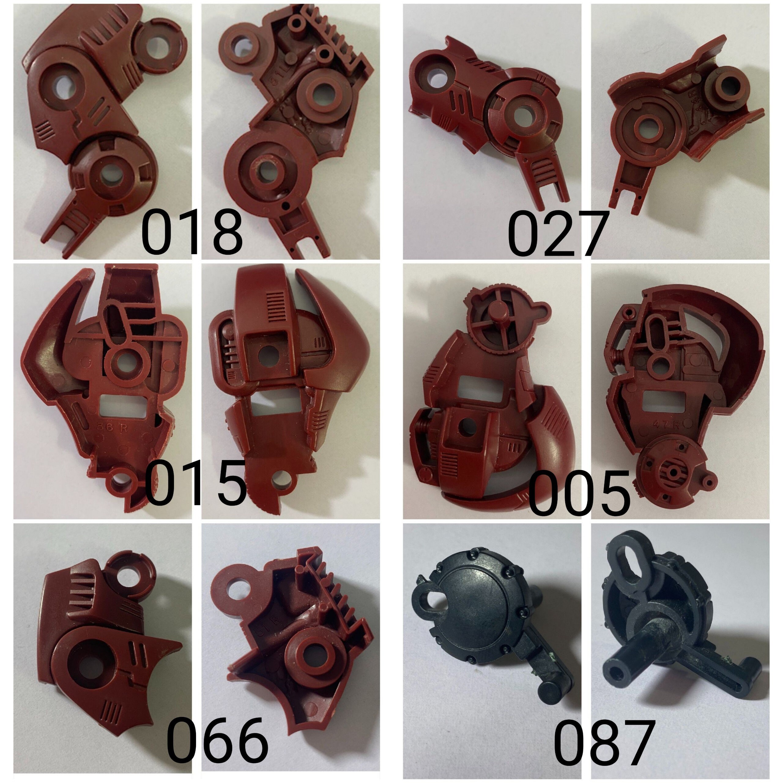 Zoids Saber Tiger/sabre Tiger Replacement Parts Etsy