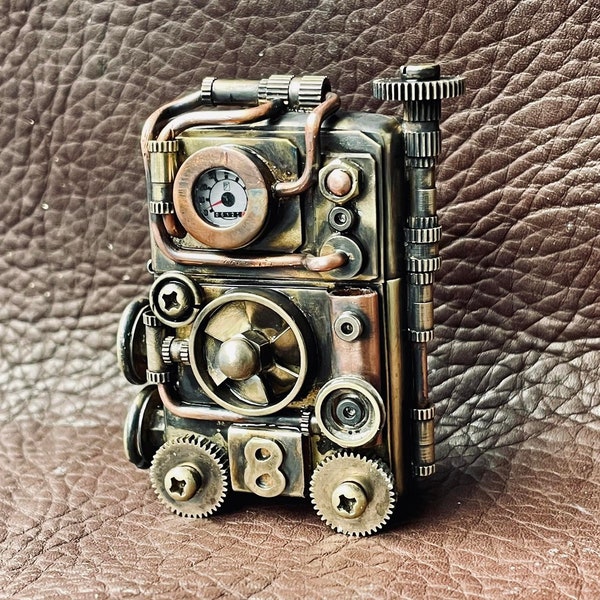 Zippo lighters handmade collectibles cyberpunk vintage oldschool