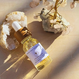 Golden Elixir Facial Oil – 24K Gold Glow Botanical Face Oil