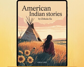 American Indian Stories Zitkala-Sa 1921 PDF Native American Memoir Indigenous Autobiography Digital Download