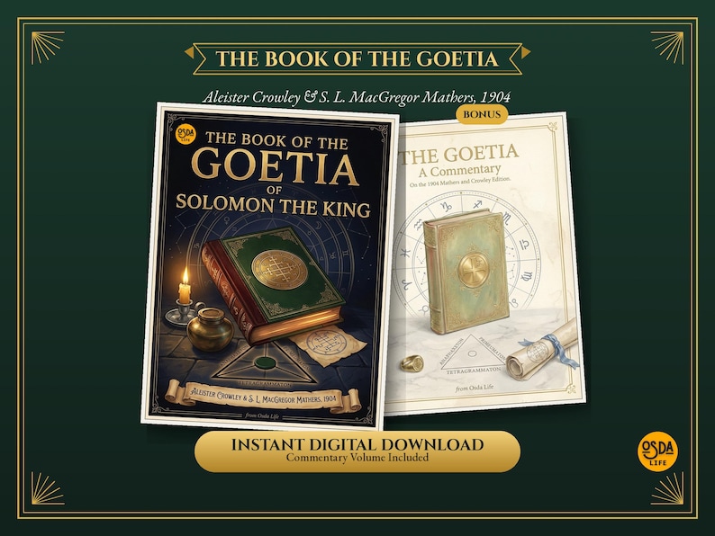 The Book of the Goetia of Solomon the King