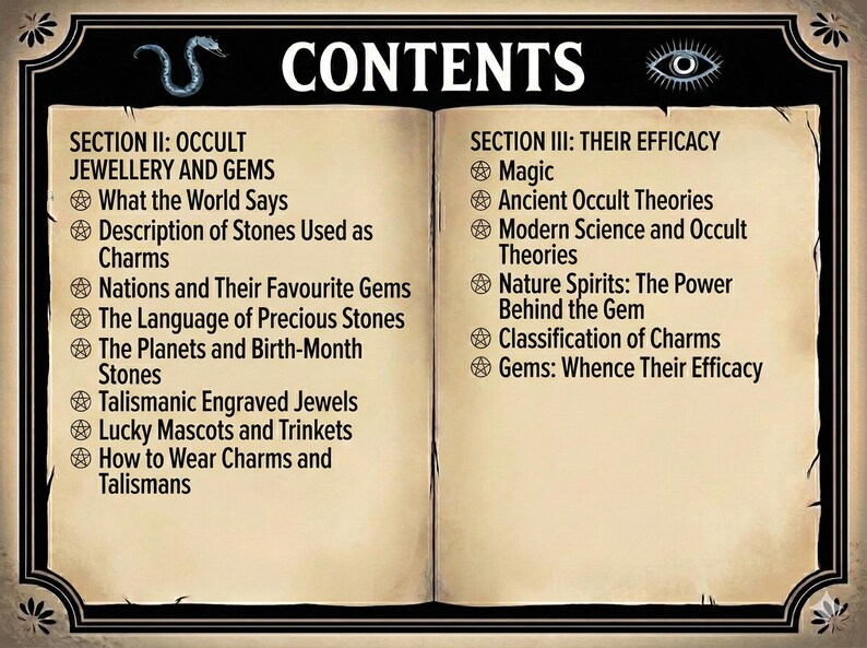 Book of Forbidden Knowledge 1910 Occult Grimoire PDF Spells Charms ...