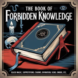 The BOOK of FORBIDDEN KNOWLEDGE: Black Magic, Superstitions, Charms, Divination, Signs, Omens, Etc.