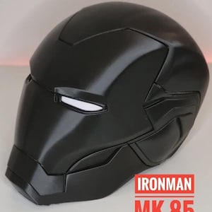 Raw 3D Printed Iron Man Helmet