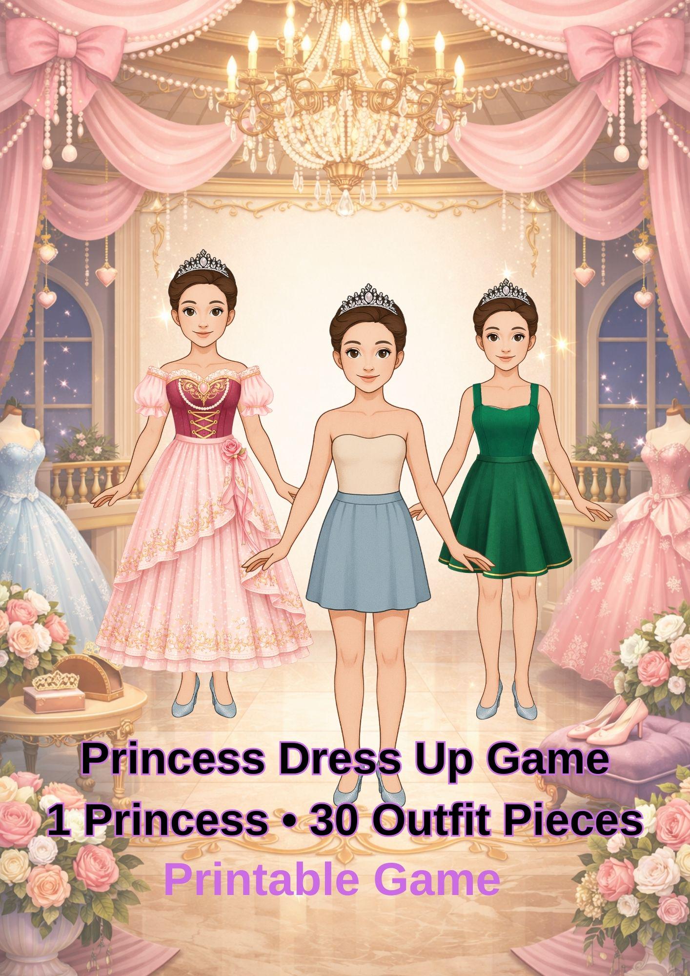 Dress up Game - Etsy Dress up Game - Etsy