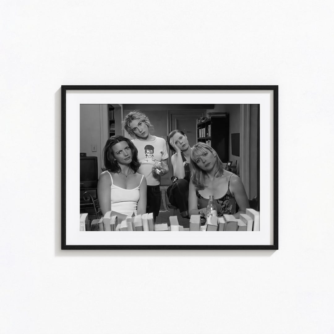 Sex and the City Print, SATC Black and White Wall Art, Vintage Print, Photography Prints, Museum Quality Photo Art Print - Etsy.de