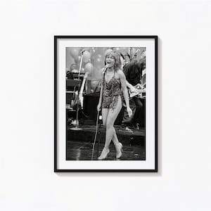 Tina Turner Print, RIP Tina Turner, Black and White Wall Art, Vintage Print, Photography Prints, Museum Quality Photo Art Print